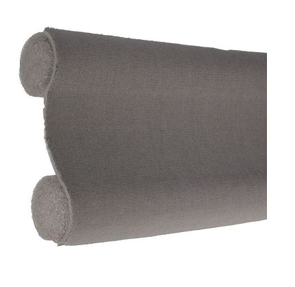 AMIG tochtstrip Ø30x1000 mm Polyethyleen Grijs