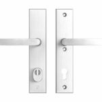 AXA Edge Plus veiligheidsbeslag PC92 met kerntrekbeveiliging kruk/kruk SKG3 Aluminium F1