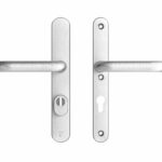 AXA Oval Plus Smal veiligheidsbeslag PC72 SKG*** met kerntrekbeveiliging kruk/kruk geslepen F1