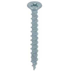 200 stuks 4.0 x 40 mm spaanplaatschroef verzonken PZ-kruiskop