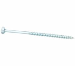 100 stuks Starx Pro spaanplaatschroef platkop verzinkt 5.0 x 100 mm