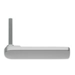 AXA deurklink stiftdeel Flat DD 38-54 mm aluminium F1