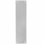 AMIG Afdekplaat rechthoekig RVS mat