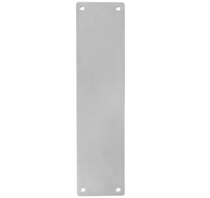 AMIG Afdekplaat rechthoekig RVS mat