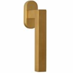 Draaikiepgarnituur BASICS BSQ1-DK-O PVD mat goud