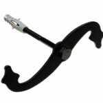 AMIG Luikvastzetter S-type 131x105 mm Zwart