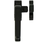 AMIG raamsluiting links aluminium zwart