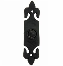 Beldrukker Lelie ijzer zwart