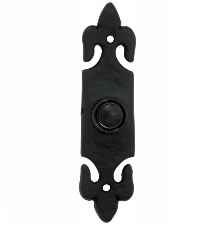 Beldrukker Lelie ijzer zwart