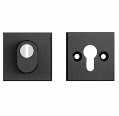 AXA Edge Plus Veiligheidsrozet met Kerntrek beveiliging SKG3 Vierkant Zwart