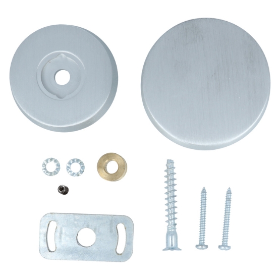 AXA voordeurknop aluminium geslepen F1 naturel