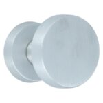 AXA voordeurknop aluminium geslepen F1 naturel