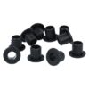 10 Lagers voor glijlagerscharnieren nylon zwart 89x89