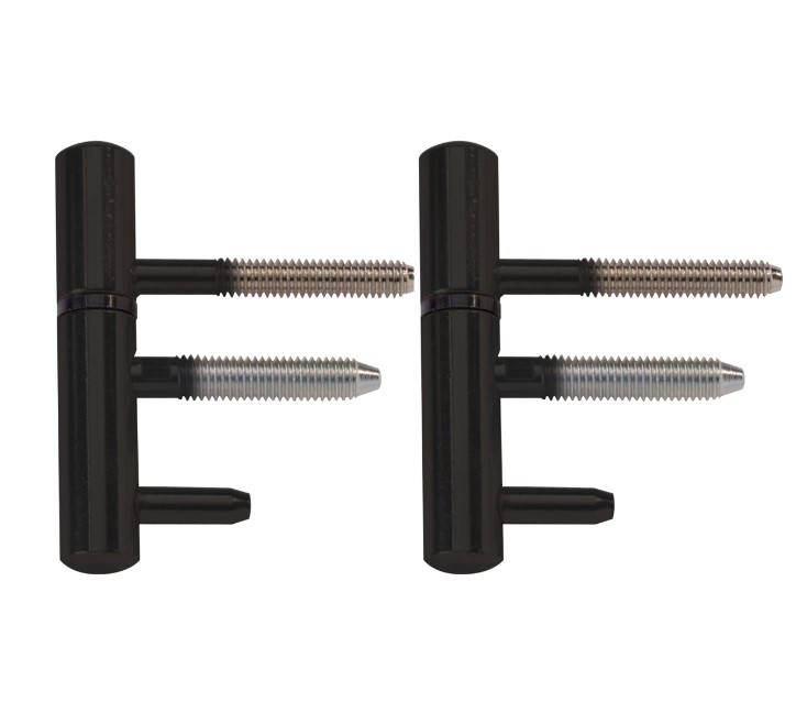 AXA inboorpaumelle voor houten kozijnen staal zwart gelakt