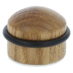 AMIG Deurstopper zelfklevend eikenhout Ø34 x 28 mm