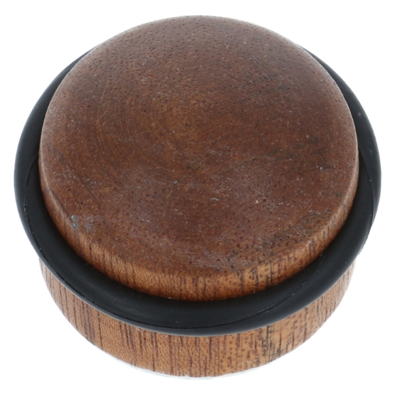 AMIG Deurstopper zelfklevend mahoniehout Ø34 x 28 mm