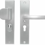 AXA Basic veiligheidsbeslag PC55 SKG3 met kerntrekbeveiliging D-greepkruk