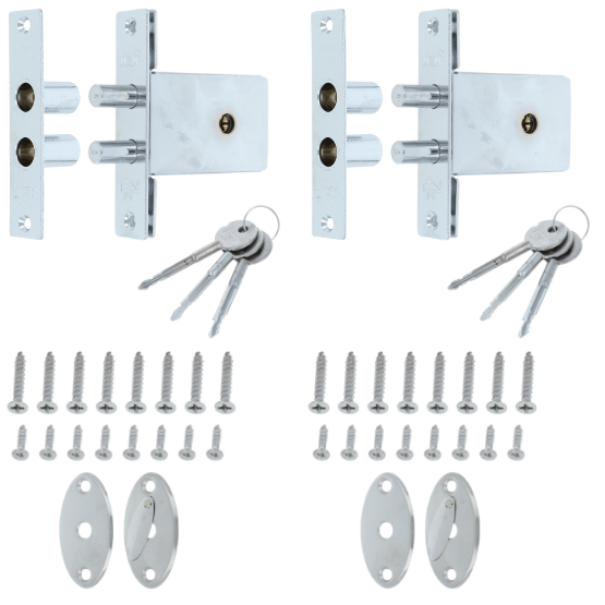 2 AXA 7488 veiligheids-pensloten (bijzet) - Afbeelding 2