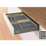 Bestekbak d:370-440mm - b:351-400mm antraciet