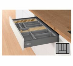 Bestekbak d:370-440mm - b:501-600mm antraciet