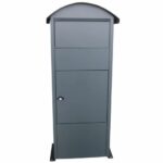 Brievenbus Victorian mat antraciet