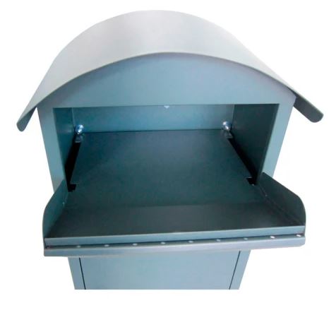 Brievenbus Victorian mat antraciet