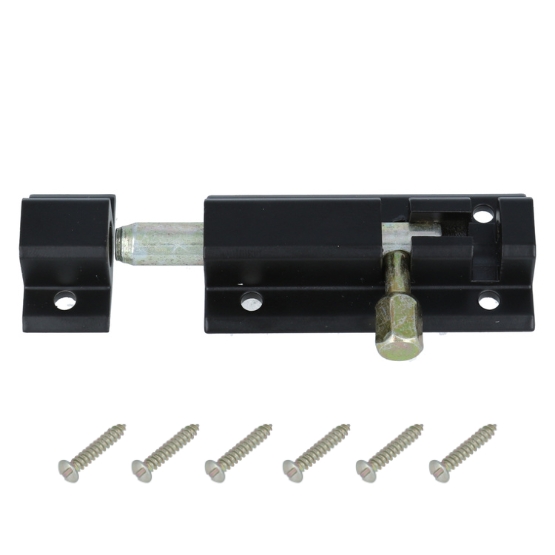 AMIG Profielschuif 60 mm aluminium zwart