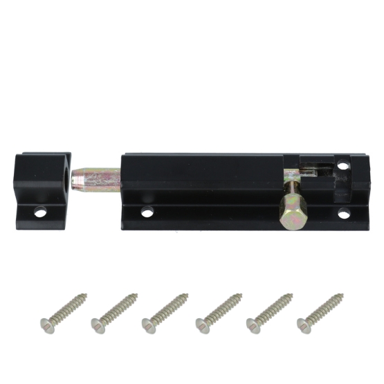 AMIG Profielschuif 80 mm aluminium zwart