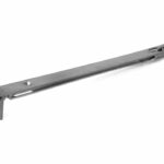 Bascule kantschuif 400x23 mm Type 408 blank Verzinkt