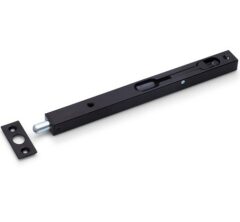 Bascule kantschuif 400x17x15 mm Staal Zwart