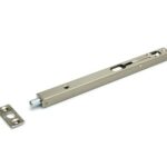 Bascule kantschuif 600x20x15 mm zilvergelakt