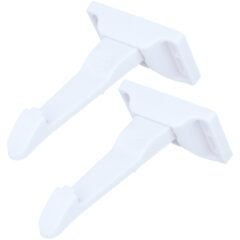 2 kindersluitingen voor keukenkastjes wit