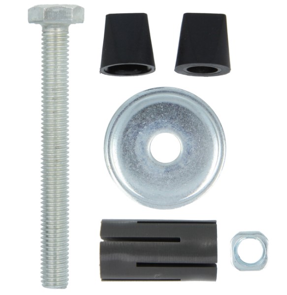 AMIG expander rond Ø22-25 mm voor zwenkwielen met gat en nylon beugel