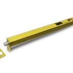 Bascule kantschuif 150x25x21mm aluminium vermessingd