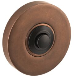 Beldrukker Vivo messing antiek brons