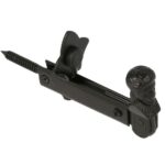 AMIG Luikvastzetter 157x60 mm Zwart