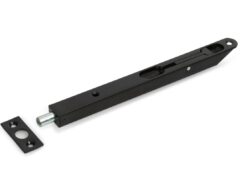 Bascule kantschuif afgeschuind rond 160x17mm staal zwart