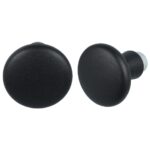 Ami Deurkruk Paddestoelmodel Aluminium Zwart