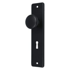 Ami Kortschild Met vaste knop SL56 Aluminium Zwart