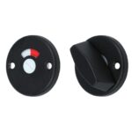 Ami WC-Sluiting Rond Aluminium Zwart