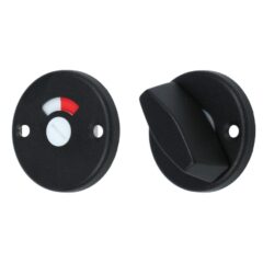 Ami WC-Sluiting Rond Aluminium Zwart