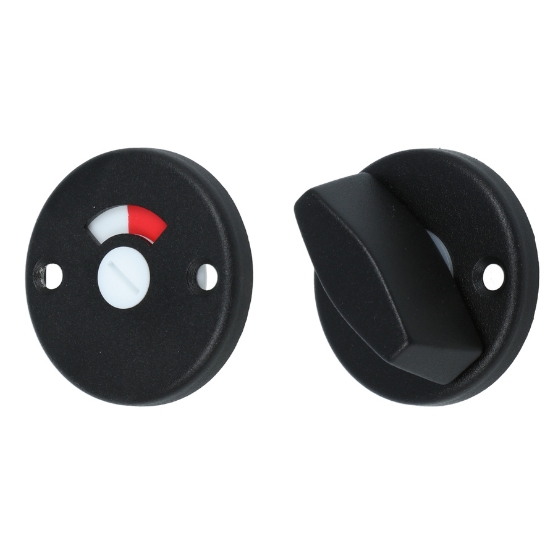 Ami WC-Sluiting Rond Aluminium Zwart