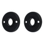 Ami Rozet Rond Aluminium Zwart