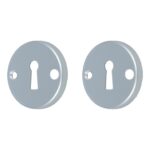 2 Sleutelplaatjes Ami Rond Aluminium F1