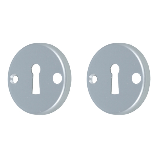2 Sleutelplaatjes Ami Rond Aluminium F1