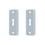 2 Sleutelplaatjes Ami Rechthoekig Aluminium F1