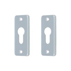 2 PC-Plaatjes Ami Rechthoekig Aluminium F1