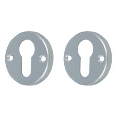 2 PC-Plaatjes Ami Rond Aluminium F1