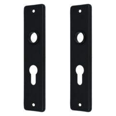 Ami kortschild PC55 aluminium zwart