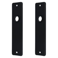 Ami kortschild Blind aluminium zwart